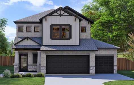 New construction Single-Family house 415 Zeus Mountain Dr, Crosby, TX 77532 plan Iris - image