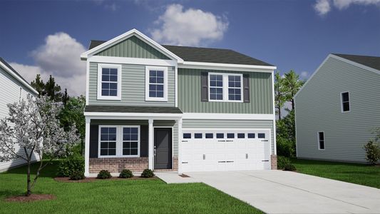 New construction Single-Family house 3551 Stedding Pl, Lexington, SC 29073 plan Lancaster - image