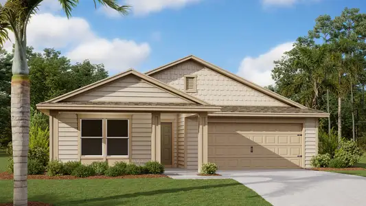 New construction Single-Family house 63 Hardwood Trl, Palm Coast, FL 32137 plan Clifton - image