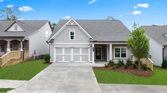 New construction Single-Family house 191 Hickory Bluffs Parkway, Canton, GA 30114 - photo 0