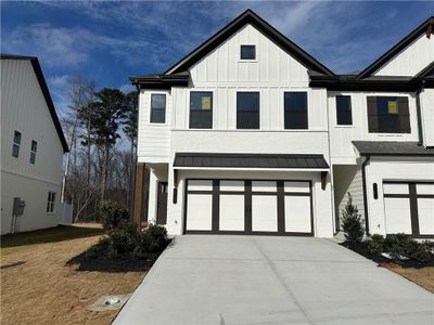 New construction Townhouse house 4127 Millstone Park Ln, Gainesville, GA 30504 plan Durham - image