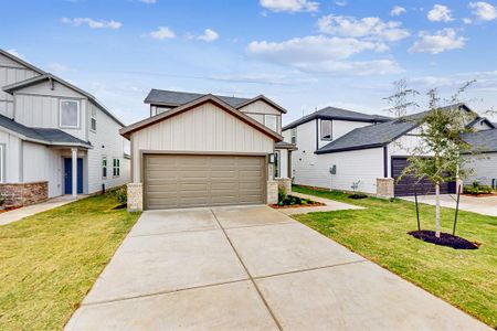 New construction Single-Family house 1951 Quiet Garden Lane, Missouri City, TX 77489 Legato II- photo 0