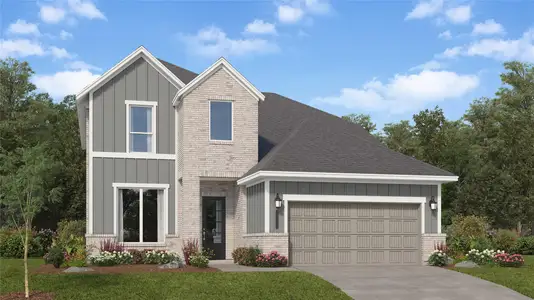 New construction Single-Family house 2187 Stillhouse Dr, Cypress, TX 77316 plan Memorial - image