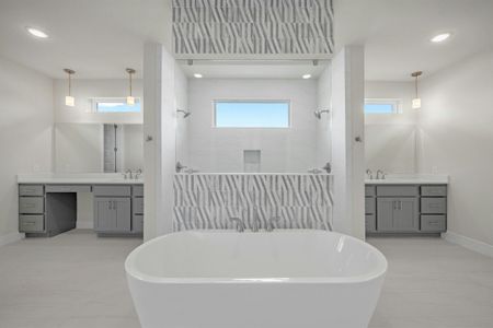 New construction Single-Family house 120 Chantilly Wy, Georgetown, TX 78628 plan Chesapeake - image 8