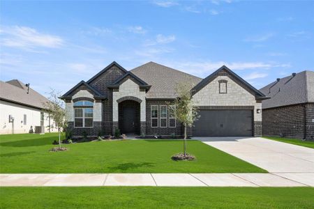 New construction Single-Family house 416 Lamb Ln, Waxahachie, TX 75167 Bellaire- photo 1 1