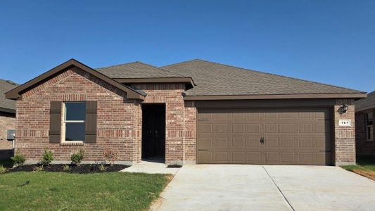 New construction Single-Family house 161 Tumbleweed Dr, Newark, TX 76071 plan Lakeway - image