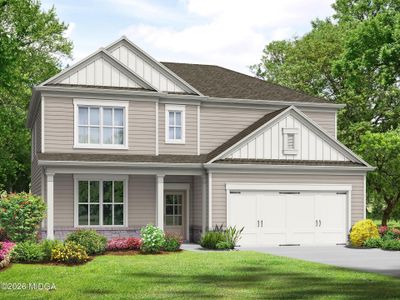 New construction Single-Family house 119 Bramblewood Ln, Perry, GA 31069 plan The Landon II - image