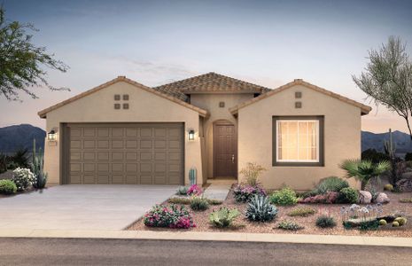 New construction Single-Family house 7735 W Goji Berry Ln, Marana, AZ 85658 plan Cantania - image