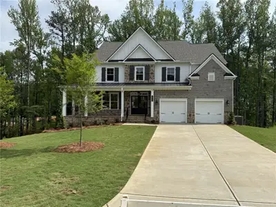 New construction Single-Family house 1065 Low Water Xing, Acworth, GA 30101 Franklin II- photo 0