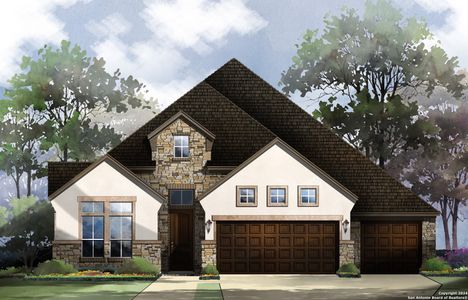 New construction Single-Family house 3033 Bristow Park, Bulverde, TX 78163 null- photo 0 0