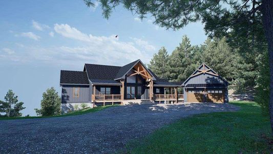 New construction Single-Family house 5 Cohutta Sunset Dr, Blue Ridge, GA 30513 - image