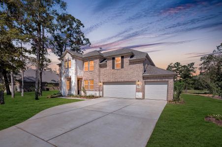 New construction Single-Family house 13729 Pamela Belle Path, Conroe, TX 77306 plan Mykonos - image
