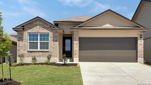 New construction Single-Family house 5606 Bailey Downs, San Antonio, TX 78245 plan The Brown - image
