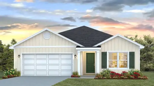 New construction Single-Family house 323 Craftsman Wy, Freeport, FL 32439 plan The Aria - image