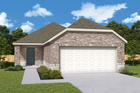 New construction Single-Family house 25131 Pomegranate Pl, Montgomery, TX 77316 plan Rhyme - image