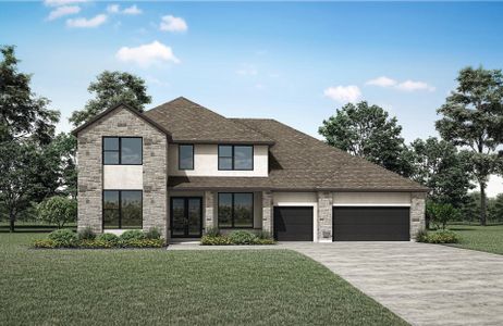 New construction Single-Family house 153 Midnight Valley Dr, Cedar Creek, TX 78612 plan Panorama - image
