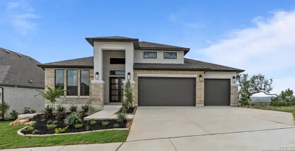 New construction Single-Family house 104 Tortuga, Boerne, TX 78006 plan Dewitt - image