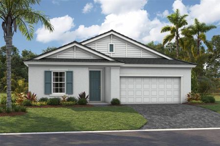 New construction Single-Family house 17915 Cropside Trl, Lakewood Ranch, FL 34211 plan Egret III - image