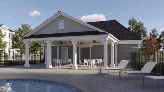 New construction Townhouse house 5104 Fir Tree Ln, Durham, NC 27703 Manteo II- photo 7 7