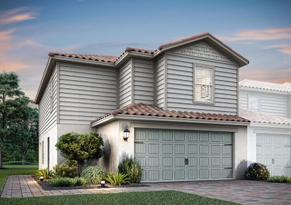 New construction Fourplex house 384 Amberjack Ct, Poinciana, FL 34759 plan Glades - image