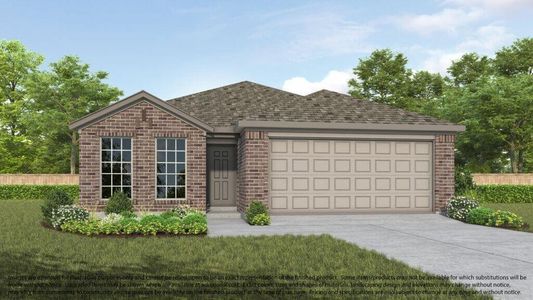 New construction Single-Family house 15231 Statice Trail, Houston, TX 77044 - photo 0