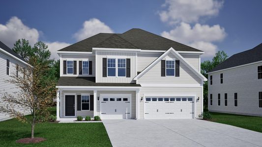 New construction Single-Family house 166 Grange Cir, Summerville, SC 29486 plan Warwick II - image