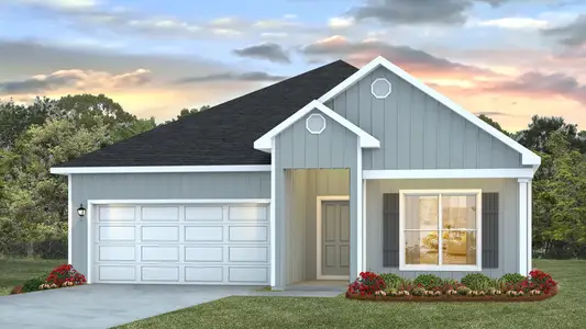 New construction Single-Family house 216 Dama Del Mar Wy, Panama City Beach, FL 32407 plan Rhett - image