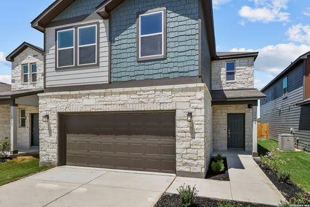 New construction Single-Family house 15439 Lonehollow Lk, San Antonio, TX 78253 plan Frederick - 2260 - image