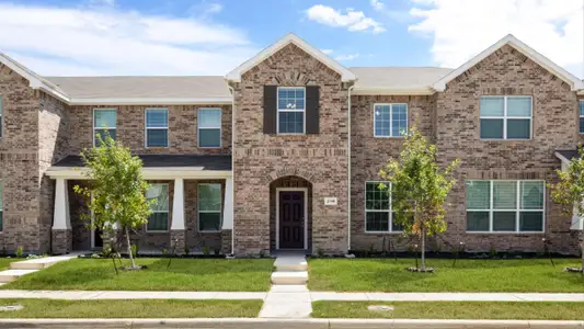 New construction Townhouse house 3710 Star Mesa St, Crandall, TX 75114 Houston B- photo 4 4