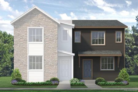 New construction Duplex house 1442 Coral Pl, Longmont, CO 80504 plan Congaree - image