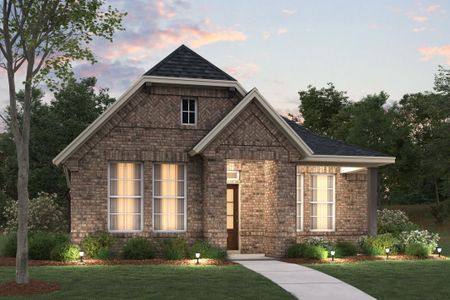 New construction Single-Family house 1001 Tarryhill Dr, Crowley, TX 76036 plan Lavender - Cottage Series - image