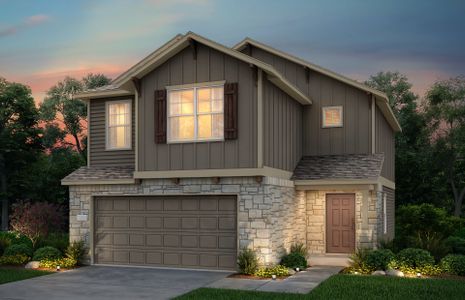 New construction Single-Family house 893 Papaya Dr, Buda, TX 78610 Pierce- photo 0