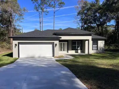 New construction Single-Family house 10107 N Ocean Dr, Citrus Springs, FL 34434 - image