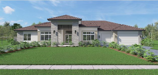 New construction Single-Family house 29604 Sw 194 Ct, Homestead, FL 33030 - image