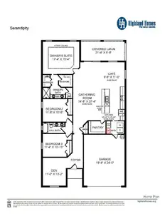 New construction Single-Family house 723 Sw 77Th Cir, Ocala, FL 34474 plan Serendipity - image