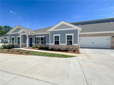 New construction Townhouse house 3912 Shelleydale Drive, Powder Springs, GA 30127 Augusta- photo 0