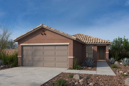 New construction Single-Family house 12503 N Miner Ln, Marana, AZ 85658 plan 1727 Modeled - image