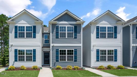 New construction Townhouse house 8661 Brixton Shay Drive, Raleigh, NC 27616 - photo 0