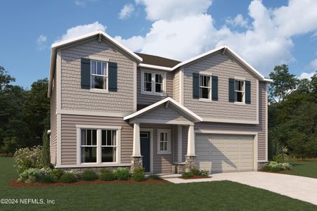 New construction Single-Family house 170 Ridgehill Way, Saint Johns, FL 32259 Rowan- photo 0