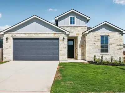 New construction Single-Family house 7059 Hayes Horizon, Live Oak, TX 78233 plan Elevate - image