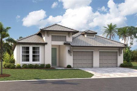 New construction Single-Family house 9670 Crystal Isles Cir, Sarasota, FL 34241 plan Calusa - image