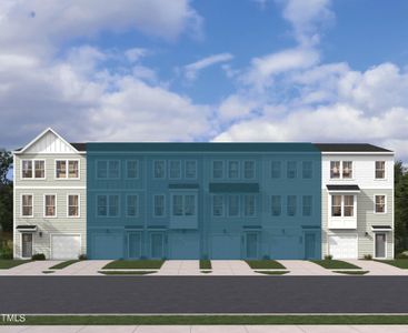New construction Townhouse house 3215 Bomore Rd, Unit 45, Raleigh, NC 27610 plan The Balfour - image