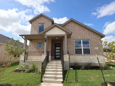 New construction Single-Family house 635 Clarissa St, Buda, TX 78610 plan Violet - Cottage Series - image
