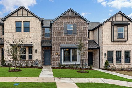 New construction Townhouse house 6527 Baritone Court, Sachse, TX 75048 Columbia Homeplan- photo 0