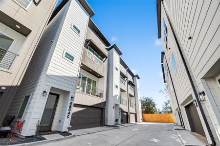 New construction Single-Family house 4804 Elysian St, Unit C, Houston, TX 77009 - image