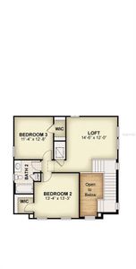 Second floor plan