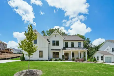New construction Single-Family house 4615 Greyson Manor Dr, Cumming, GA 30041 plan Belville - image