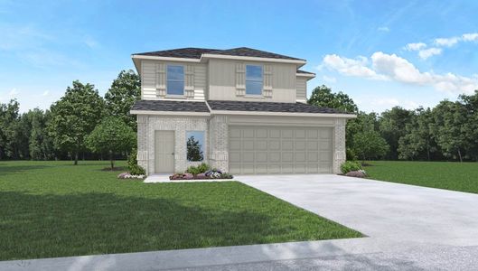 New construction Single-Family house 112 Rising Cedar Ln, Hockley, TX 77447 plan Florence - image