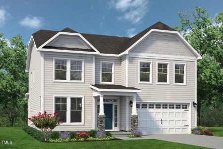 New construction Single-Family house 34 Windflower Court, Clayton, NC 27520 The Concerto - photo 0