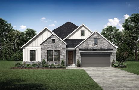 New construction Single-Family house 3308 Double Spur Trl, Georgetown, TX 78628 plan Brynlee II - image